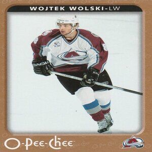 Wojtek Wolski - 2006/2007 O Pee Chee Hockey Card